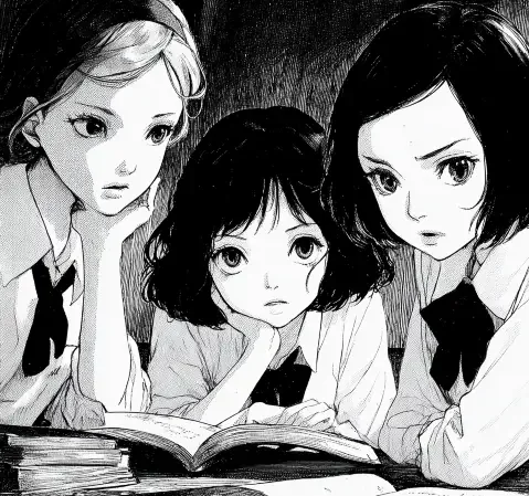 日常治愈题材漫画条目封面，午后窗边的安静场景